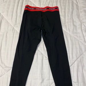 black Victoria’s Secret leggings